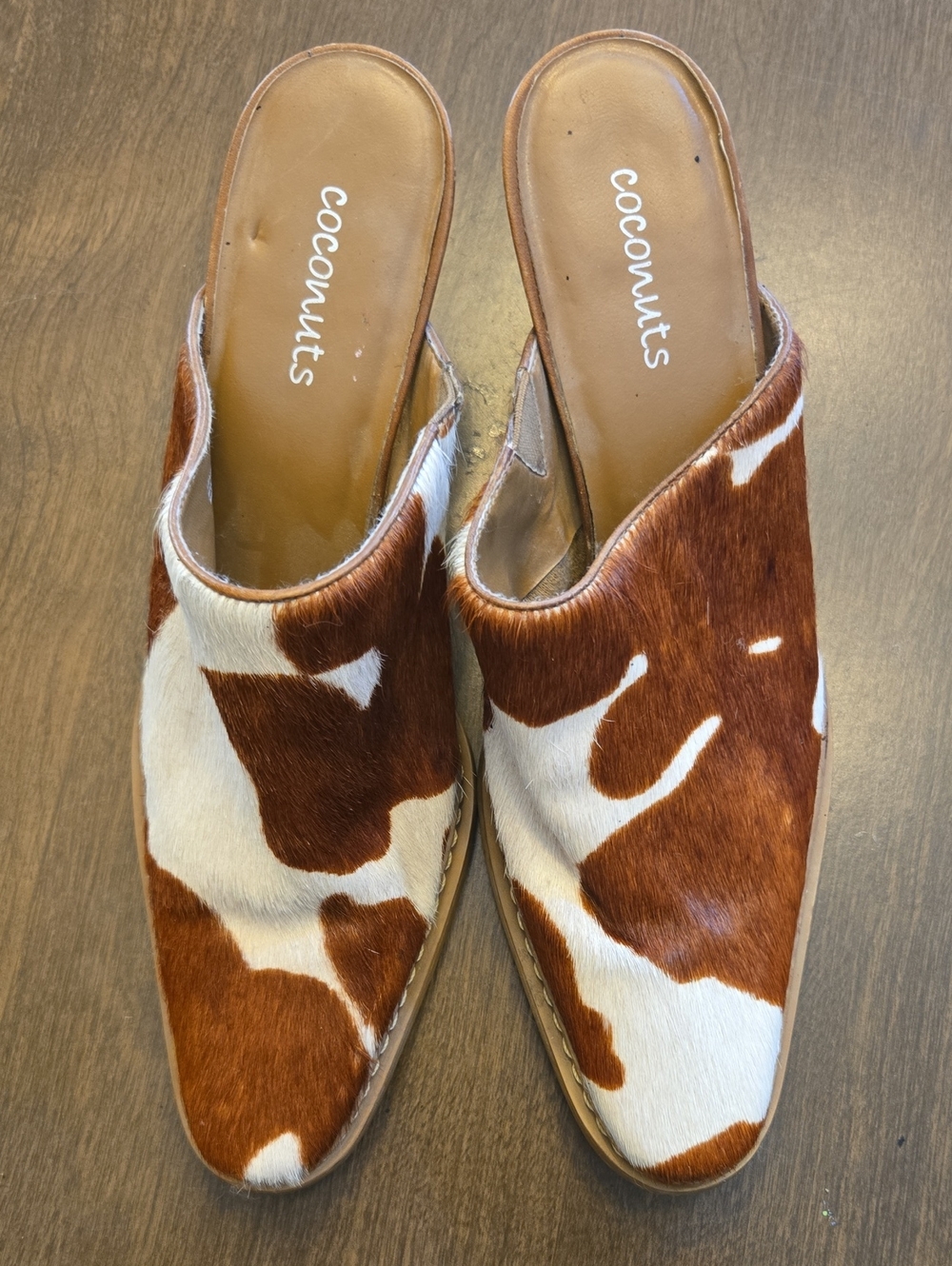 Coconuts by Matisse Women's Brown & White Slip-On Mule